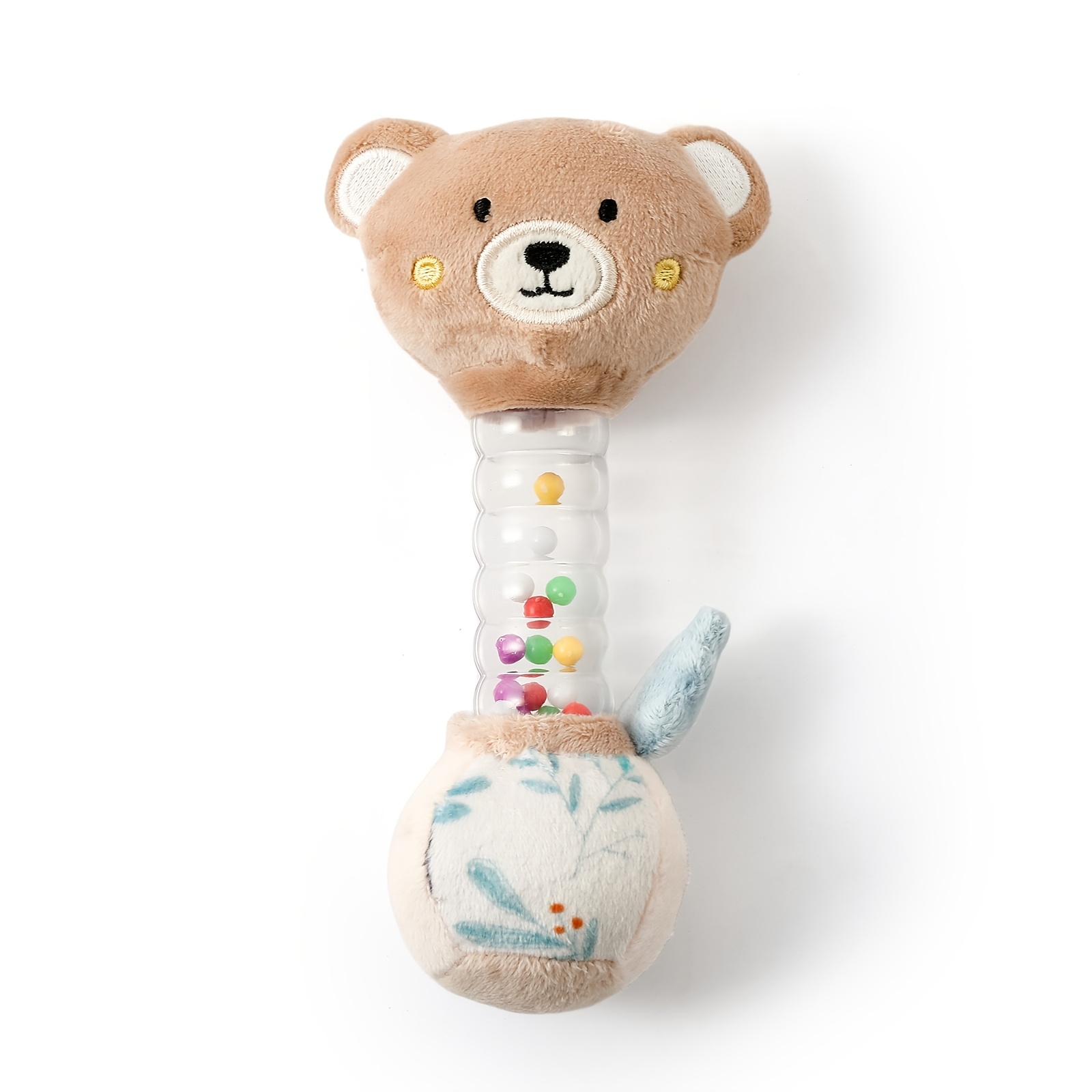 Cartoon Bear Rattle For Infants, A Soothing Toy For Babies To , Perfect As A Gift For Christmas, Halloween, Or Birthdays, And Great For Photo Props