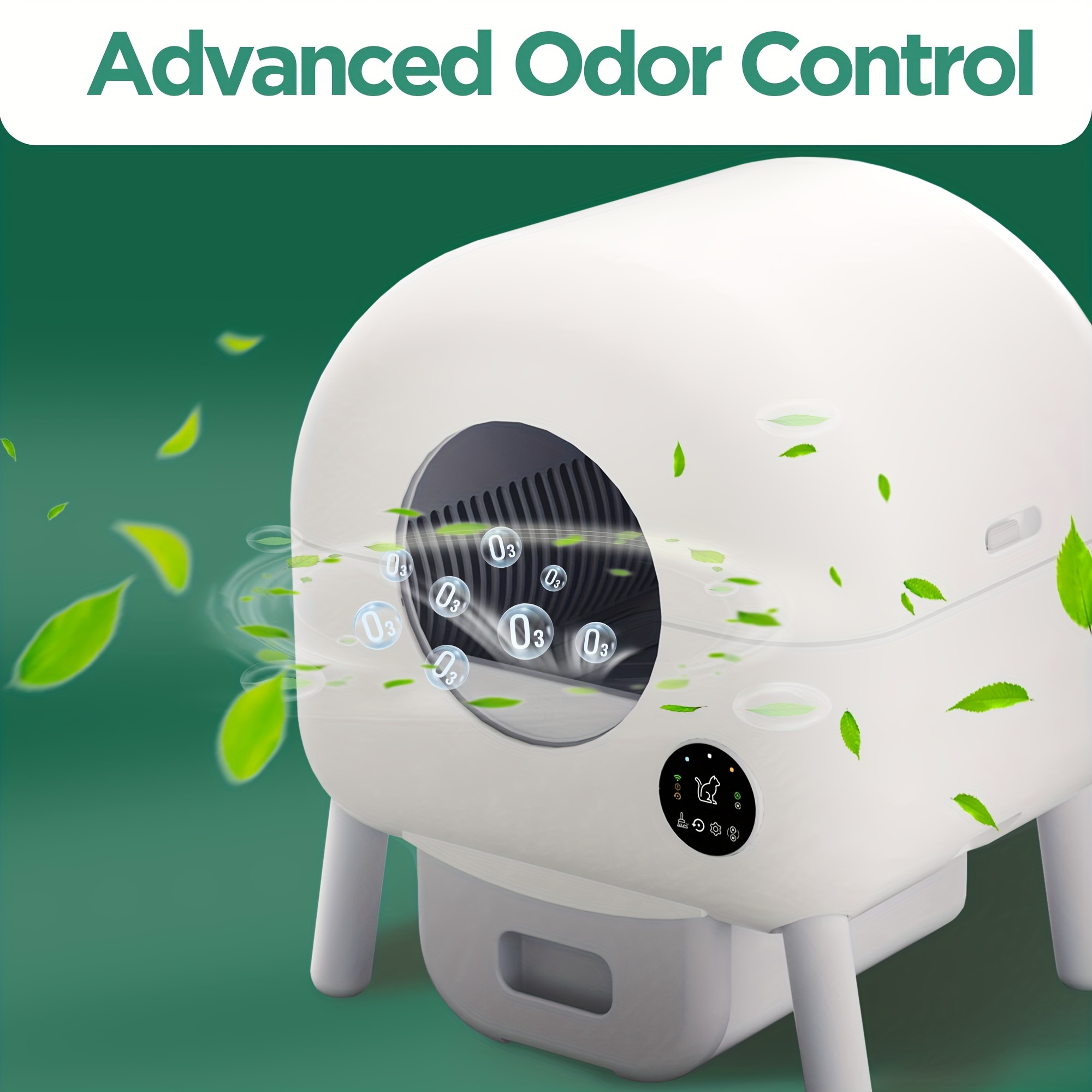 Self Cleaning Cat Litter Box Automatic Litter Box For Multiple Cats RealScooper