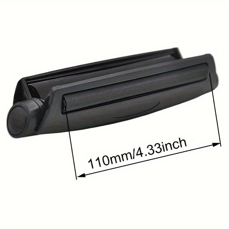 easy to use 110mm manual cigarette roller portable black tobacco rolling machine for diy cigarette rolling machine smoking equipment details 2