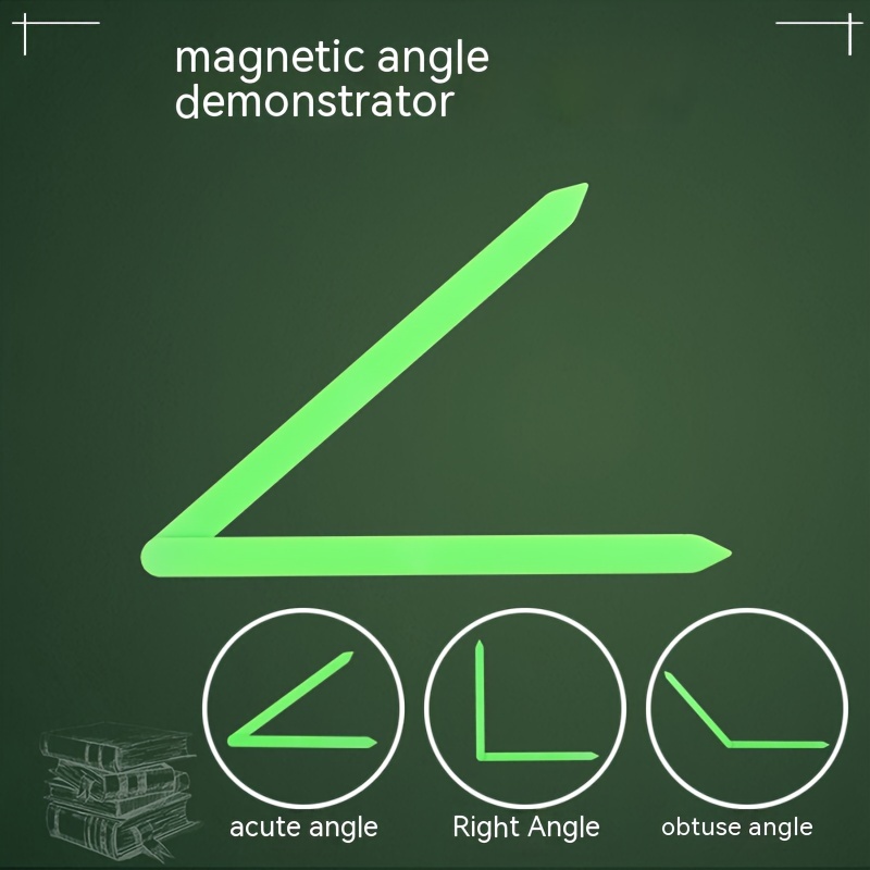 

Large Magnetic Angle Demonstrator - Educational Teaching Tool For Beginners, Plastic Office Supplies