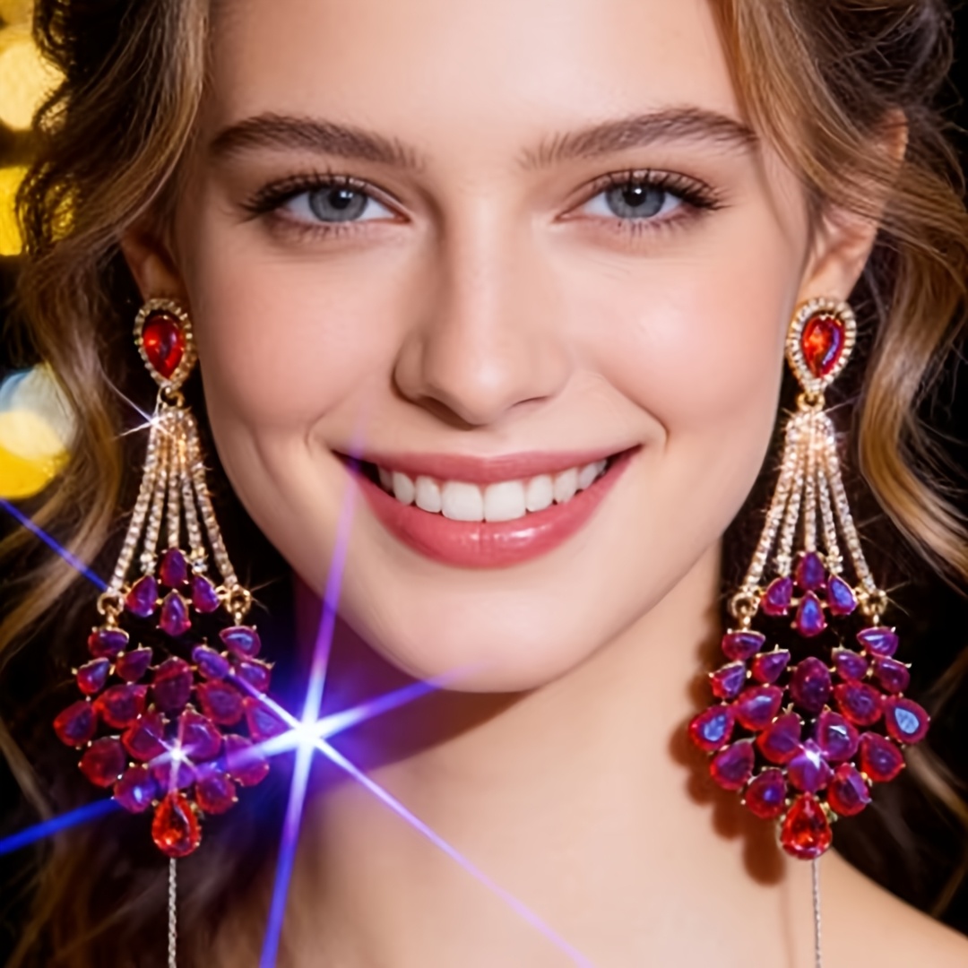 Women's Gorgeous Luxurious High-End Earrings, Must-Have Accessory