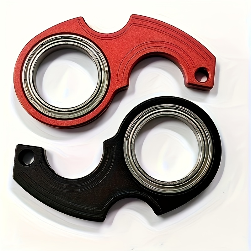 

Porte-clés Fidget Spinner de Style Funky, en Plastique , Jouet Rotatif pour les Sacs à Dos