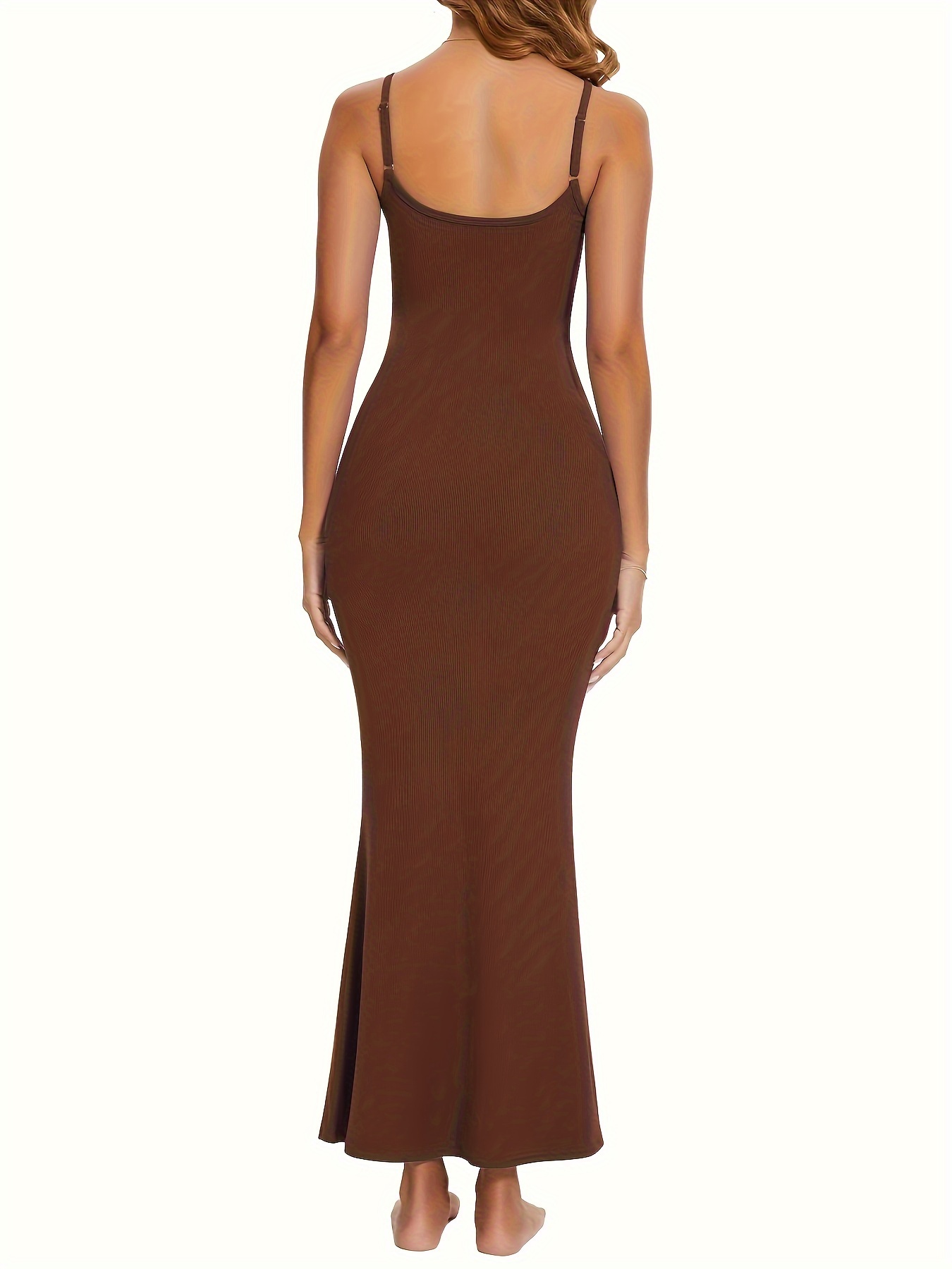 womens bodycon maxi dress ribbed sleevess halter neck - Temu