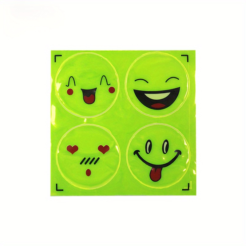 Reflective Strip Clothing With Reflective Stickers, Student Backpack Stickers, Waterproof Night Travel Warning Bicycle Signs