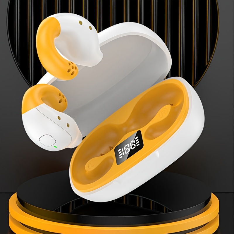 سماعة رأس لاسلكية جديدة مشبك أذن لاسلكي سماعة رأس لاسلكية TWS سماعة رأس عزل ضوضاء مشبك عالي الجودة توصيل عظمي