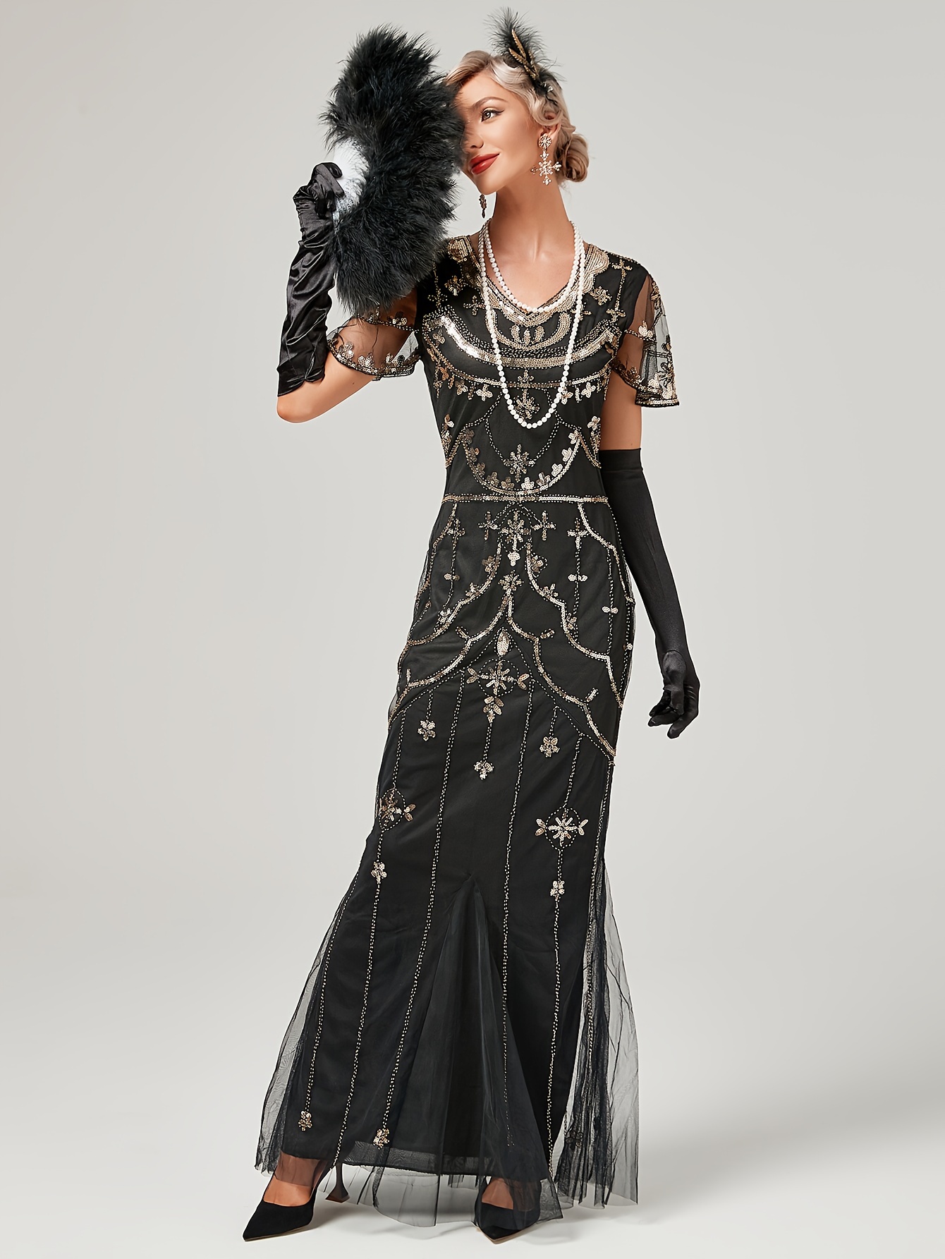 1920s dresses sold on Temu United States