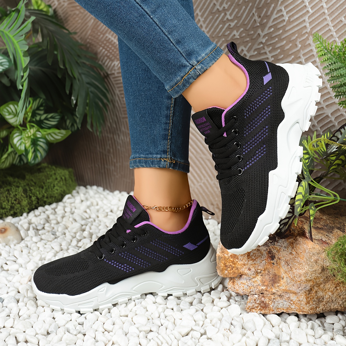 Running Sneakers Athletic Shoes Lace-Up Mesh Breathable Cushioned Amazon.com | Nautica Men main image 4
