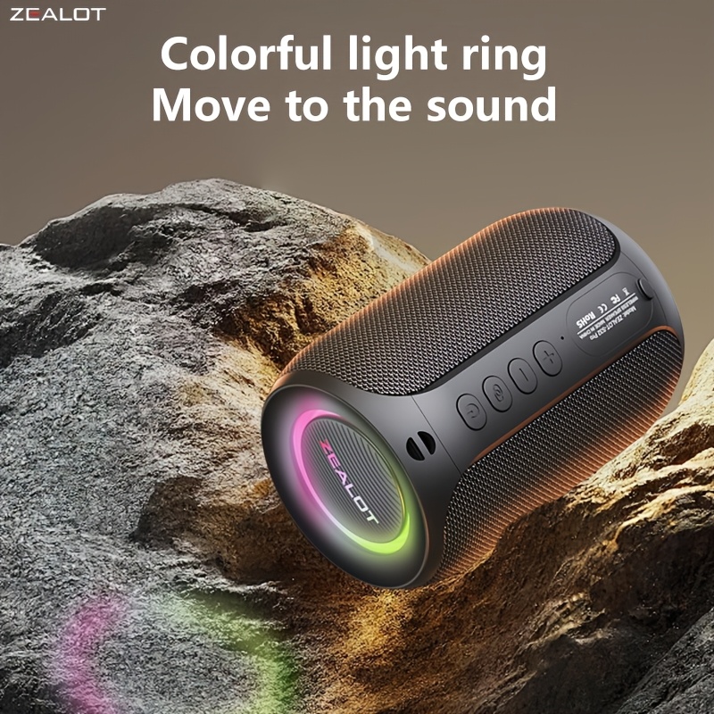 Zealot S32 Pro Wireless Speakers with Dual Pairing