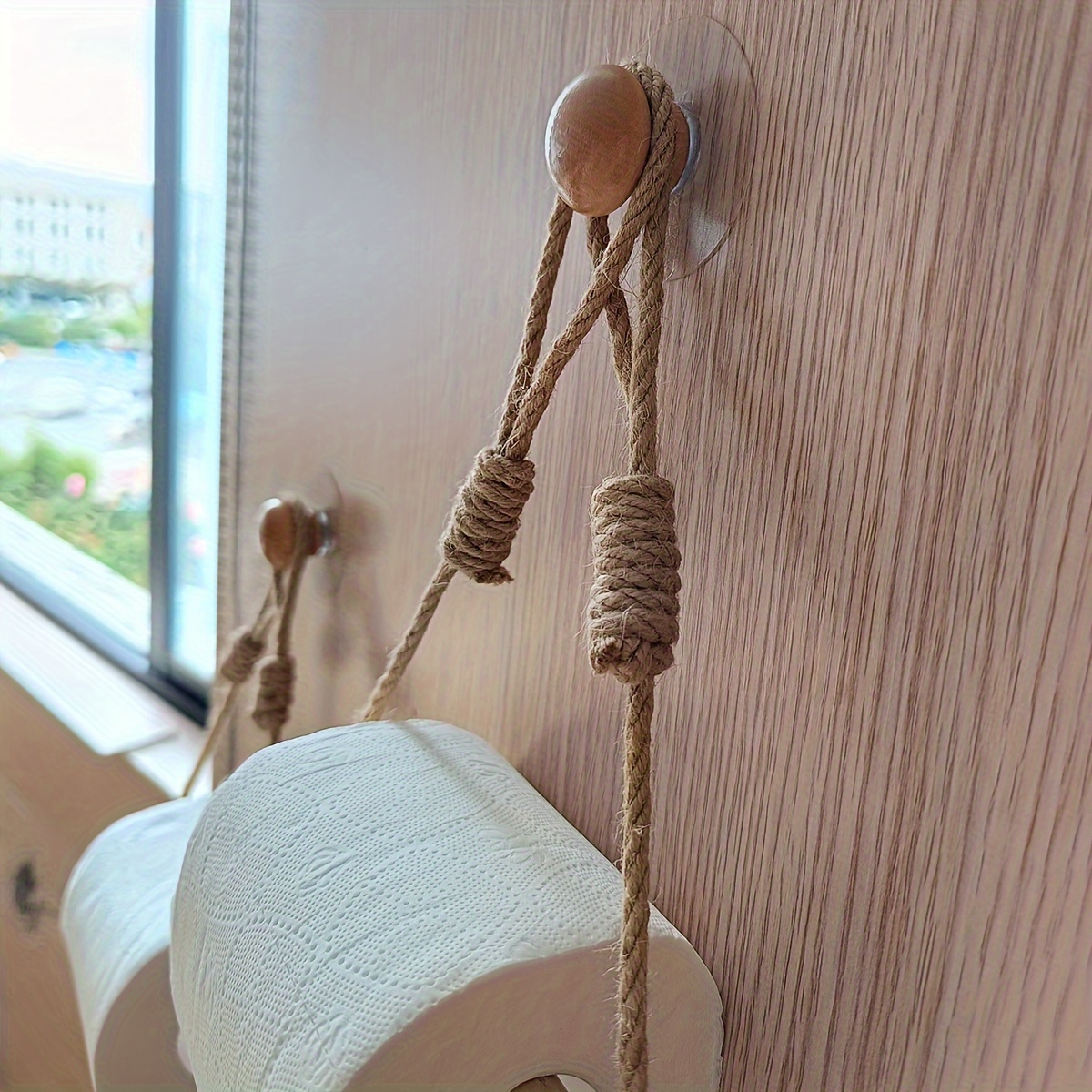 Porte-papier Toilette En Acier Inoxydable – Avec étagère, Pour Salle De Bain, Rangement Pratique - 3