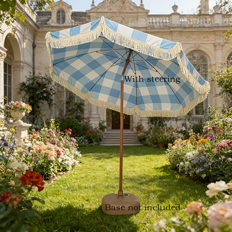 large patio umbrellas ireland KGDJBGSE Garden Umbrella, Windproof Market for Outdoor Beach, 9ft/9ft Garden Umbrellas with Crank and 8 Ribs Heavy Duty Double get Outsunny. 14ft Patio Umbrella Double Sided