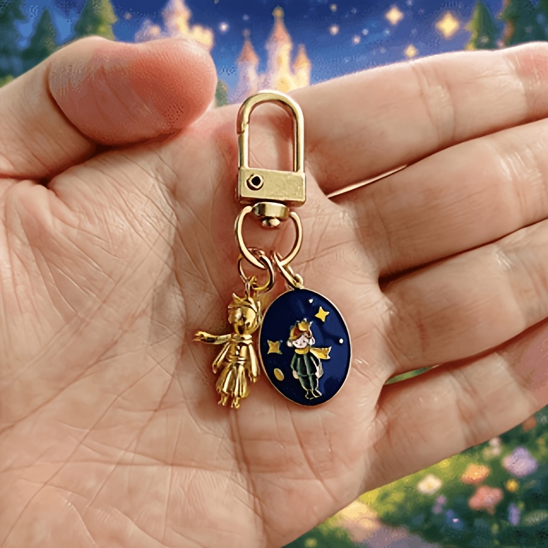 TEMU Cadeau pour Elle/Lui Porte-clés sur le thème du et de pour fête, pochette cadeau pour sacs à dos, breloques pour clés de voiture, et cadeaux de