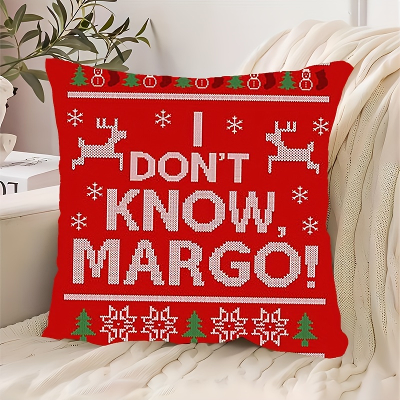 

, !" 18x18 – , , Decorative Pillowcase For Sofa, , Car, Decor - 100% Polyester ( Not Included)