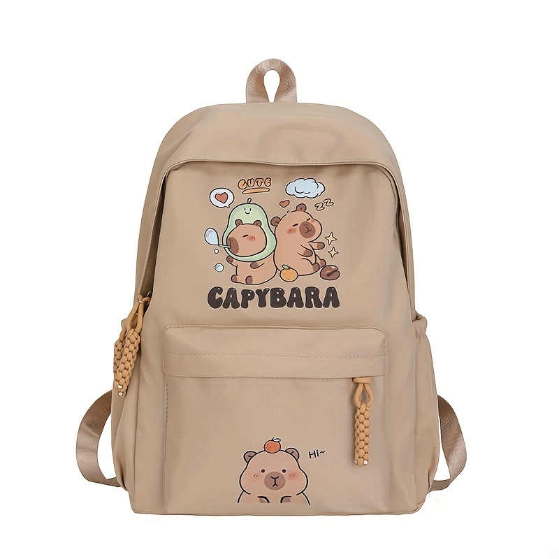 New Cute Backpack, Large Capacity, Stylish And Casual Trendy Backpack, For Teenager