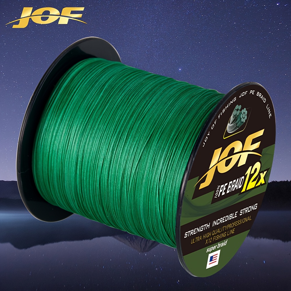 longest casting braided fishing line jof 12 braided 300 yard braided fishing line