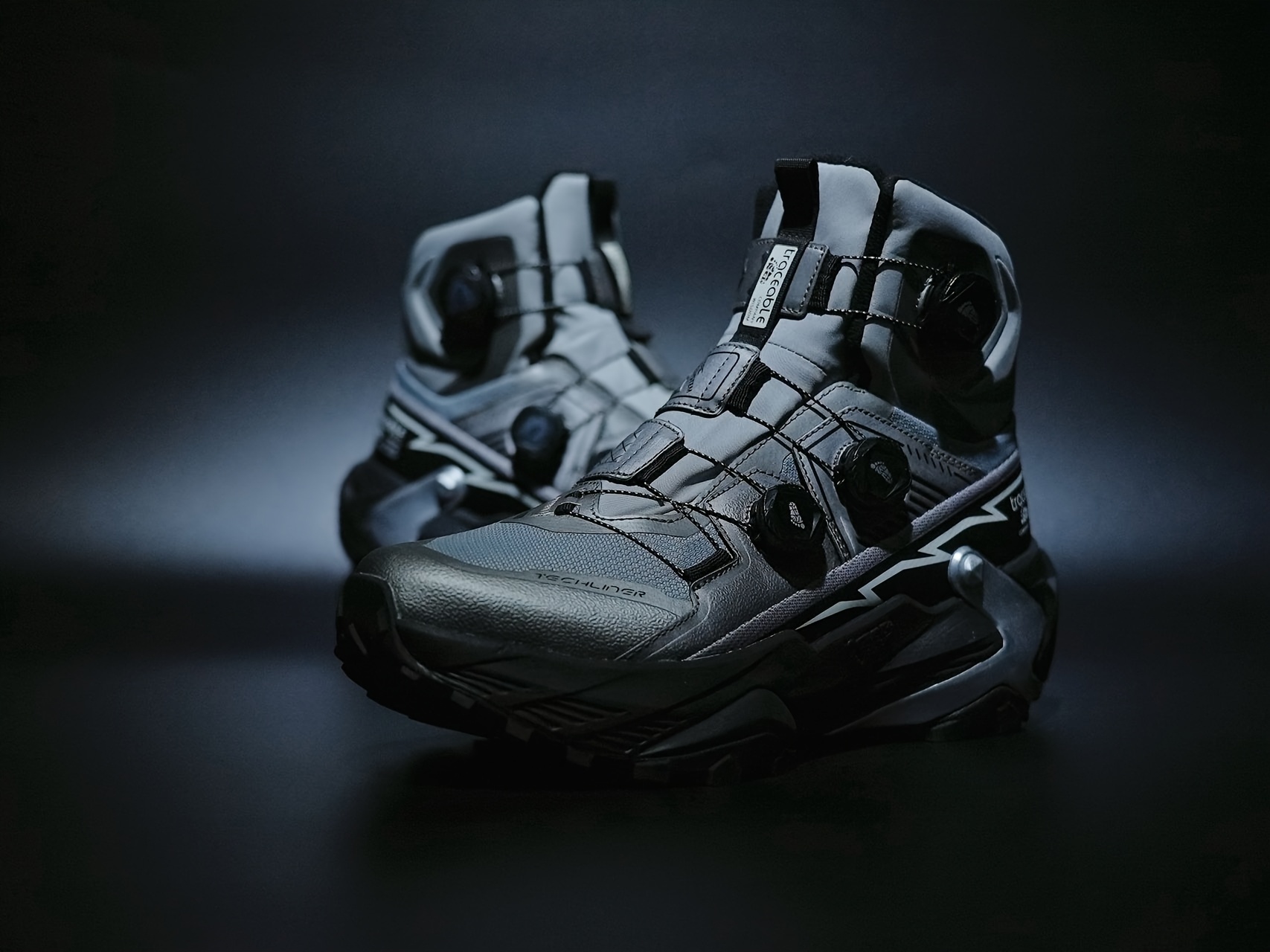 [Sneakers] Men'S Outdoor Shoes Boots Anti-Slip Shock Absorption Mid-High Cut Casual Shoes Comfortable Trail Running Shoes Fashion Sports Running Shoes Men Shoes