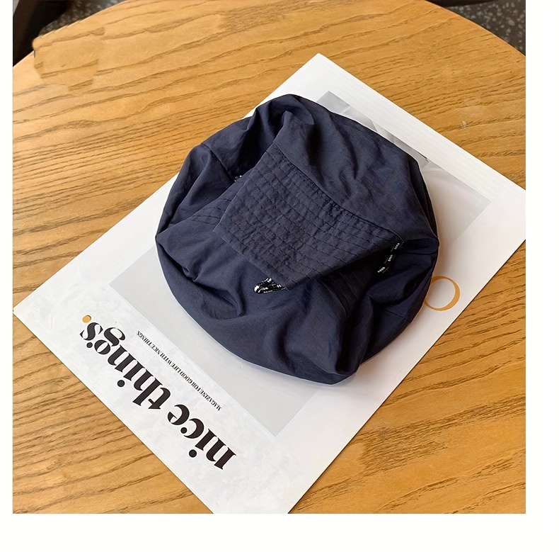 high quality uv blocking foldable fisherman hat quick dry breathable unisex outdoor sun hat with adjustable drawstring carry pouch 5 colors for hiking camping beach fishing hat beach accessories lightweight design durable construction   and campers details 1