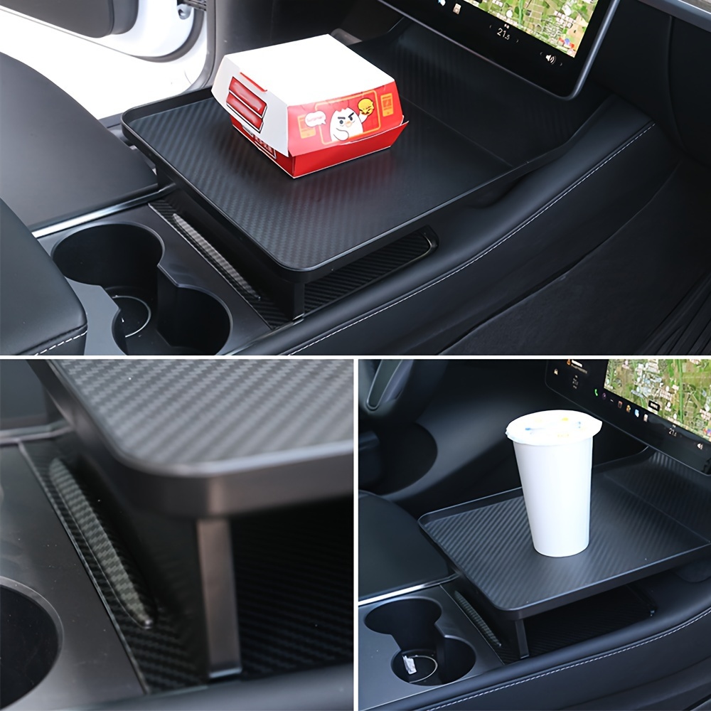 Abs Resin Car Center Console Tray Model Y 3 (2021 - Temu