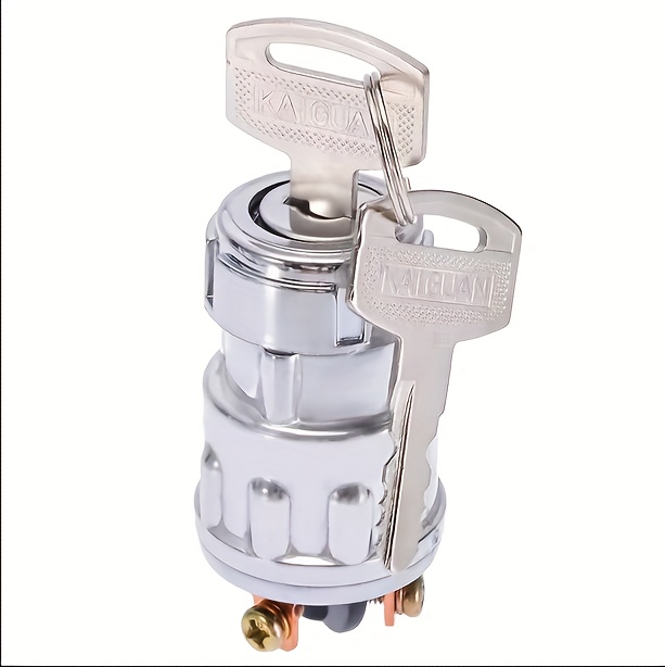 3 Position Ignition Lock Tumbler Switch With Keys For Cars Trucks Tractors Agricultural Vehicles