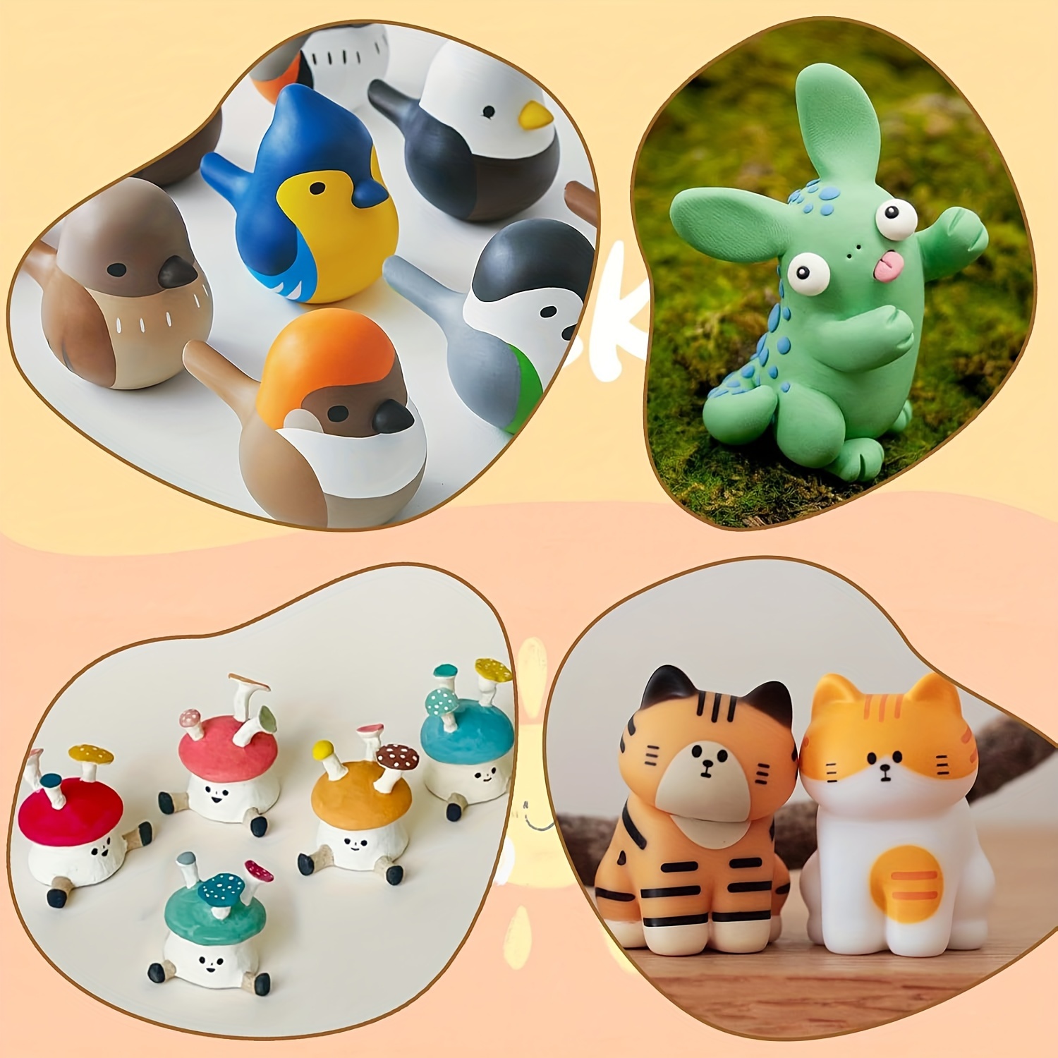 polymer clay 24 colors diy modeling clay starter kits ideal Temu