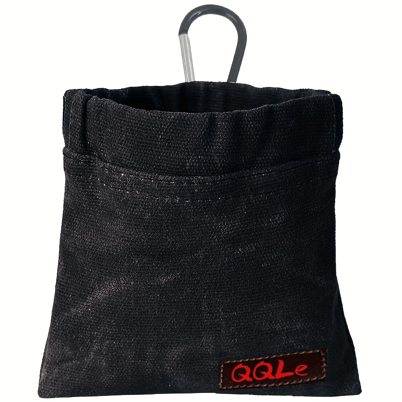 Qqle Dog Treat Bag - Adjustable Waist Snack Training Pouch With Automatic Closure, Sturdy And Portable For Puppy Training