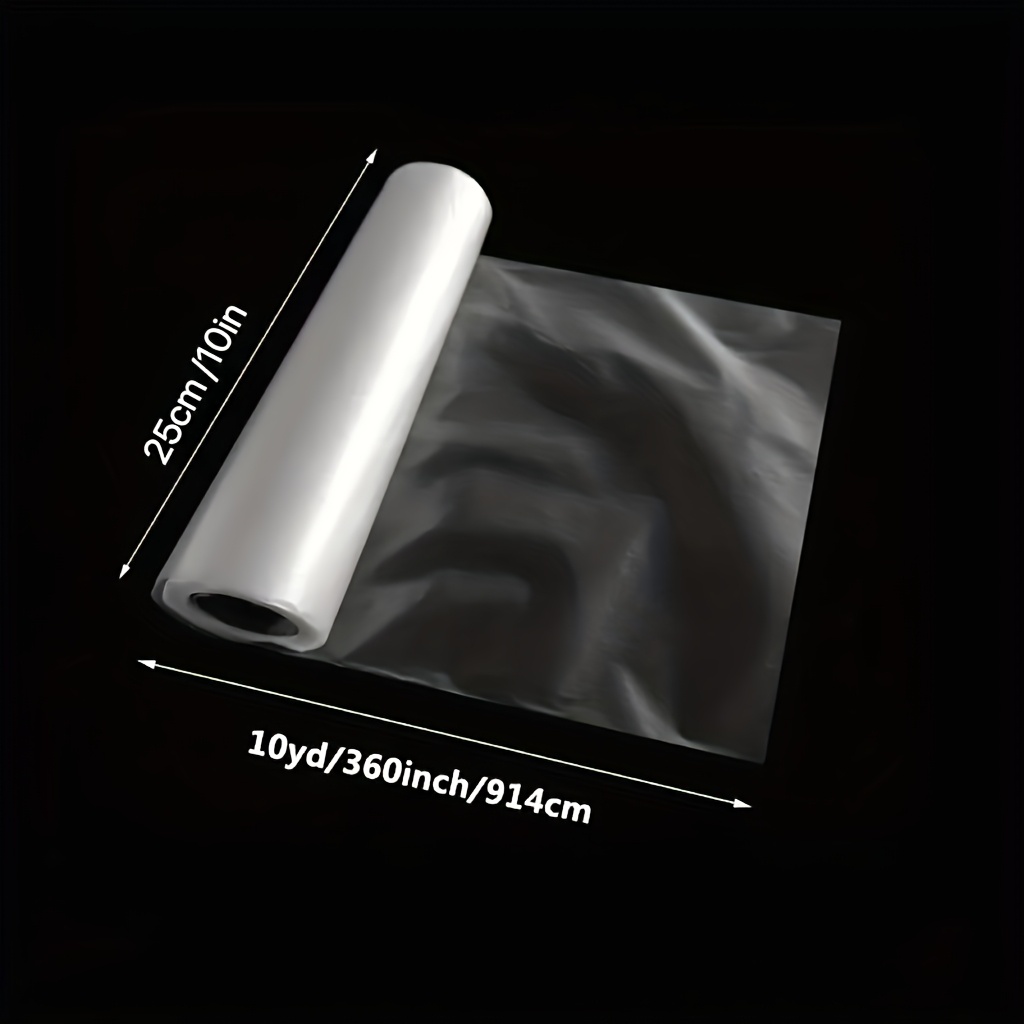 TEMU 1 Roll Of Washable Water-soluble Embroidery Film - Cut To Any Size For Machine And Hand Embroidery, Room Temperature Soluble, Easy-to-use