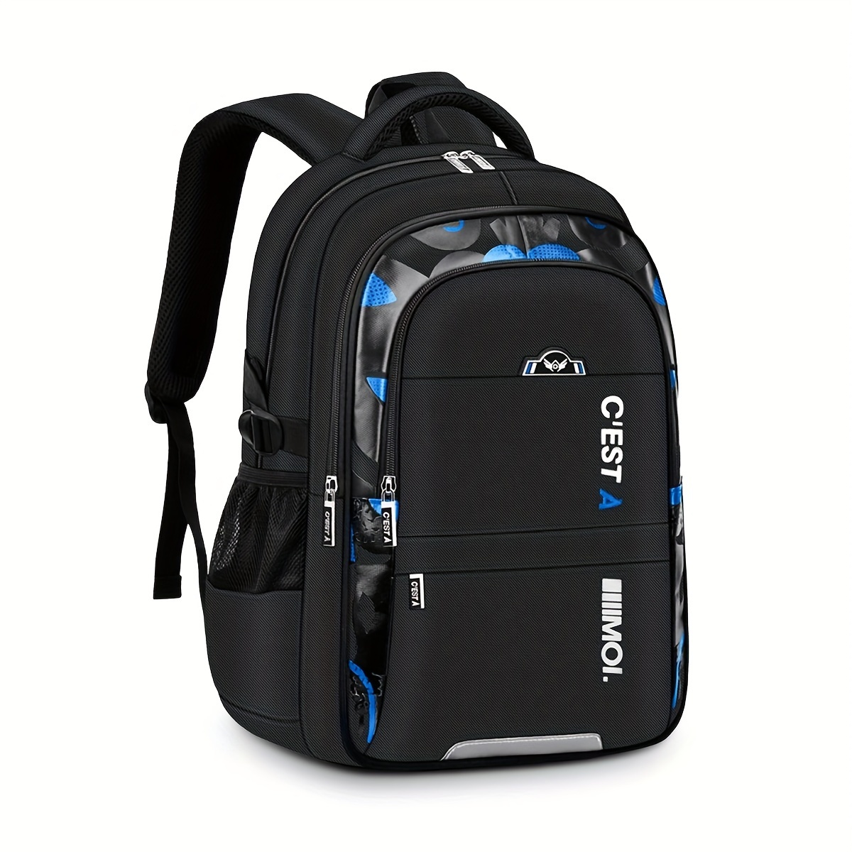 1pc Casual Backpack, Large Capacity Leisure Laptop Backpack, Bags Ideal For School And Outdoor Travel