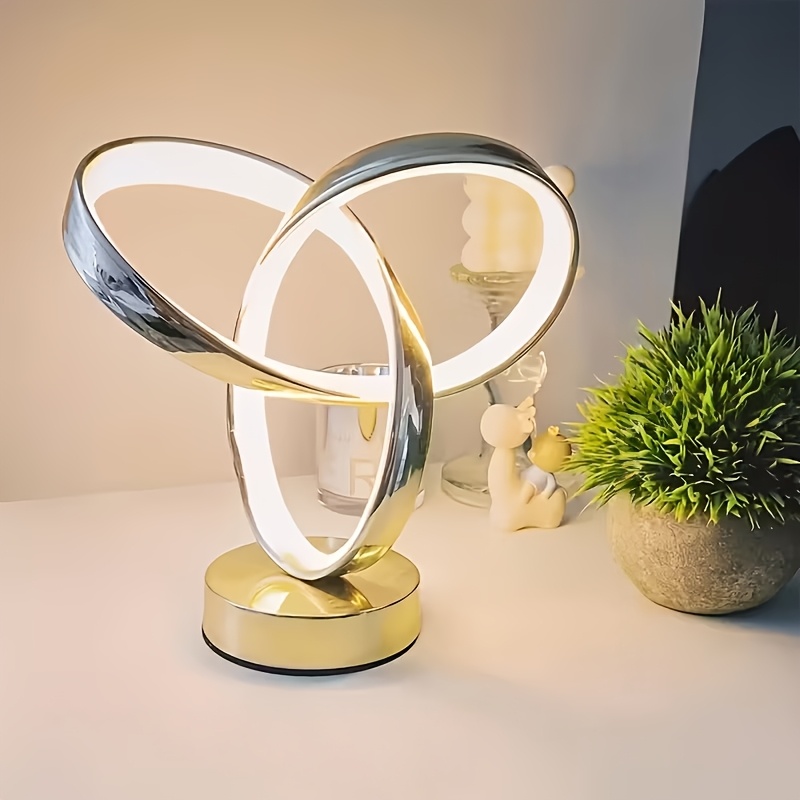 LED Desk Lamp • Aluminum Art Lamp • Eye-Protecting Lamp • Three-Color Adjustable Light • Dimmable Desk Lamp • Suitable for Office, Living Room, Bedroom • Used for Reading, Studying, Work Desk, Table Lamp, Living Room Lamp, Bedroom Light