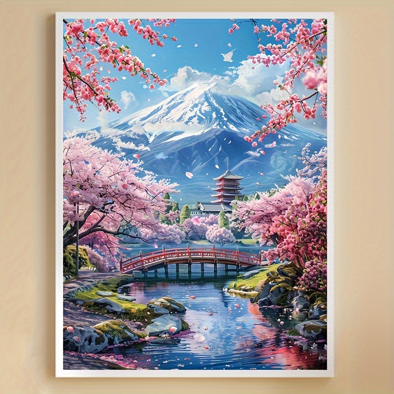 YHESEN 5D Diamantmalerei 'Ginkgo Biloba' 40x40cm – DIY Set Für Erwachsene & Kinder