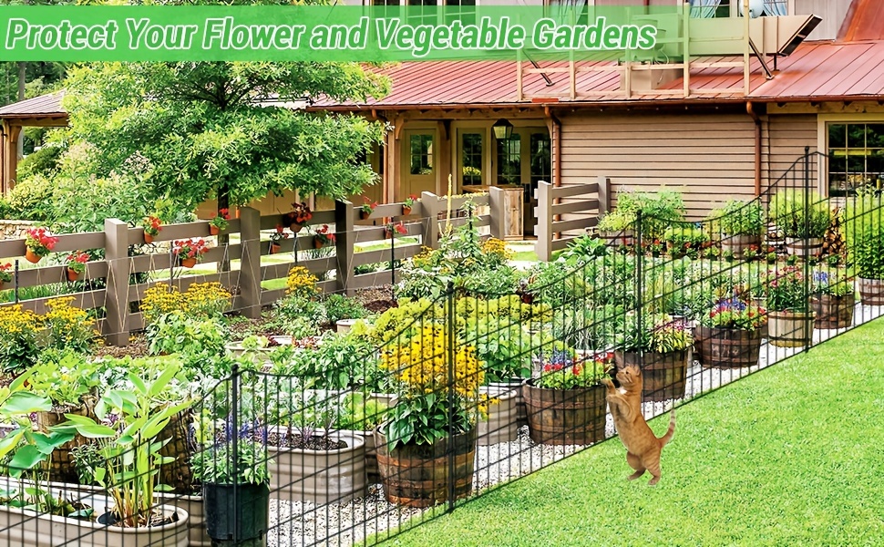 10pcs yard animal fence strong 32 h x 29 l decorative Temu