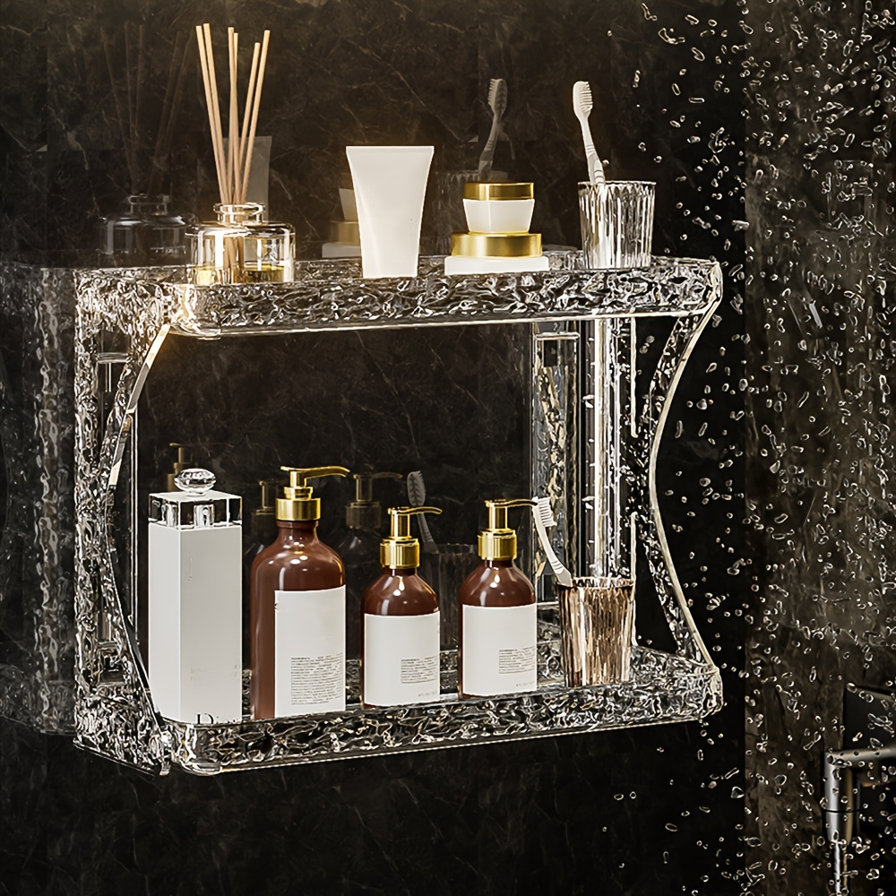 TEMU Two-tier Storage Rack For Bathroom, Sink, Kitchen, , Shelves