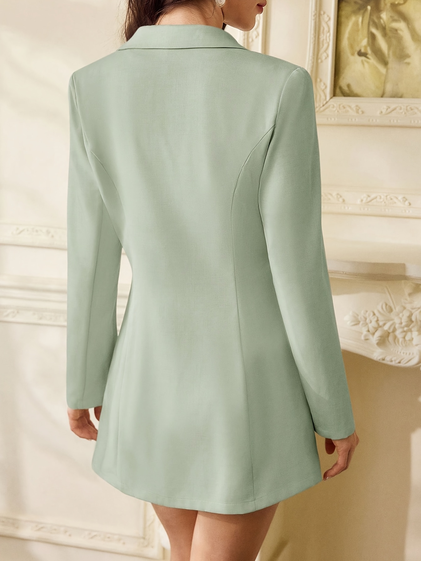 green dress and jacket set Size 12 Mint Green Dress & Jacket Set main image 1