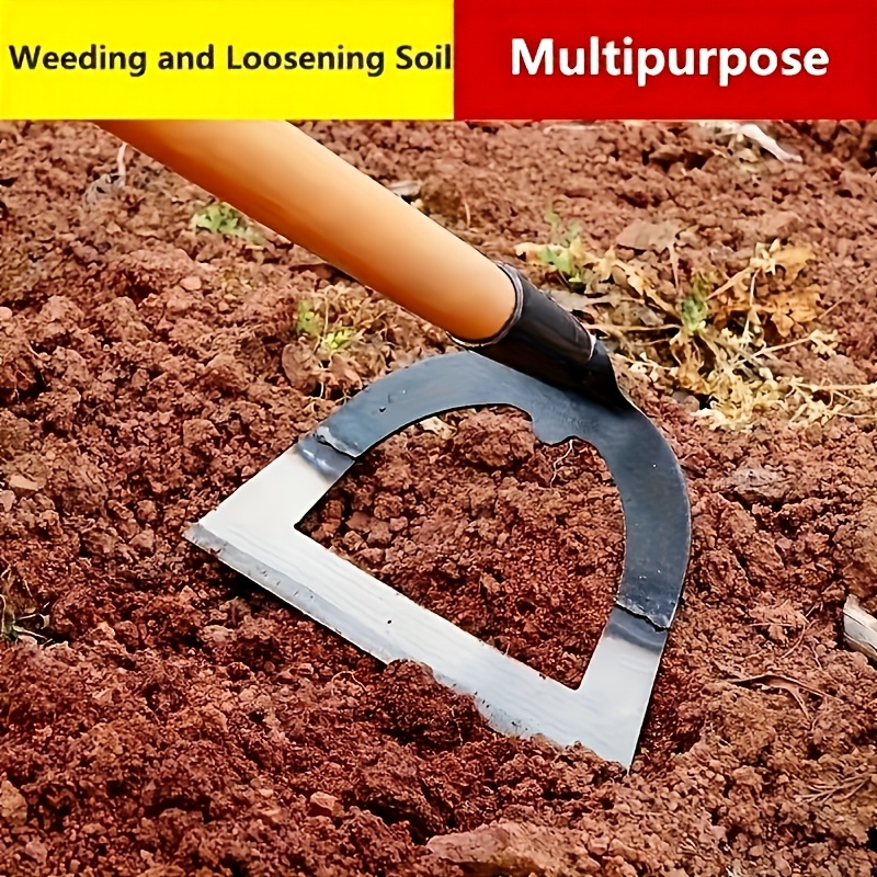 

Heavy-duty Steel Hollow Hook - Thickened Pointed Removal Tool, Suitable For Outdoor Gardening And Lawn Care, Without Handle