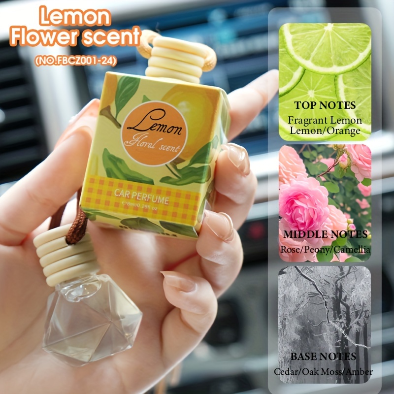 4pcs long lasting car air freshener odor eliminator with essential oils for vehicle interior accessories details 4