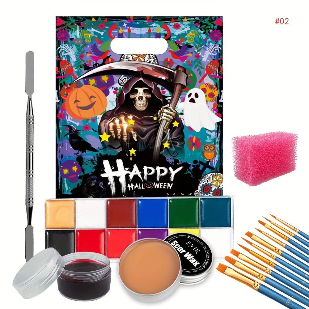Kids Horror Icon Scar Makeup Application Kit 