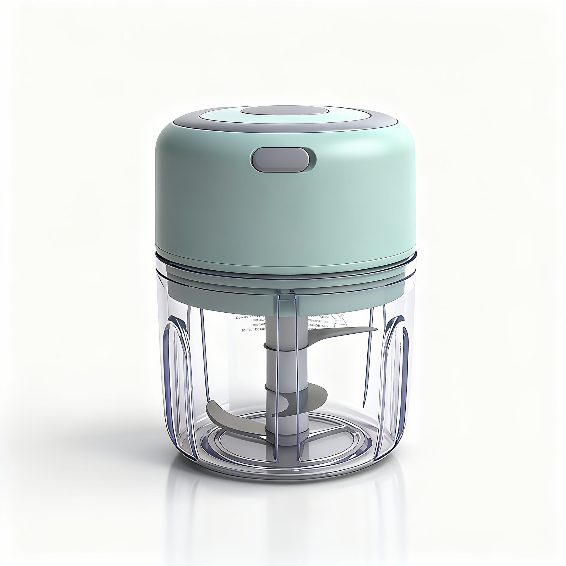 TEMU 250ml Chopper, Usb Rechargeable Garlic Smasher, Electric Wireless Blender & Food Processor, Quickly /chops Meat/garlic/vegetables/baby Food,