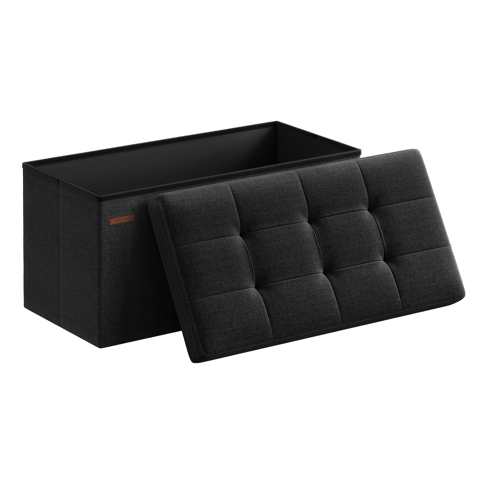 Foldable Small Ottoman Foot Rest with Storage