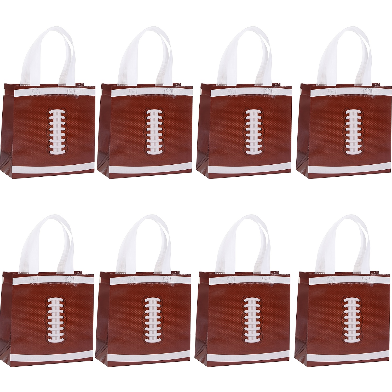 TEMU 10pcs Party Favor Bags Suitable For -themed Parties, Sports Events, Game Day Goodie Bags With Treats, Prizes & Bag Fillers,christmas, Halloween