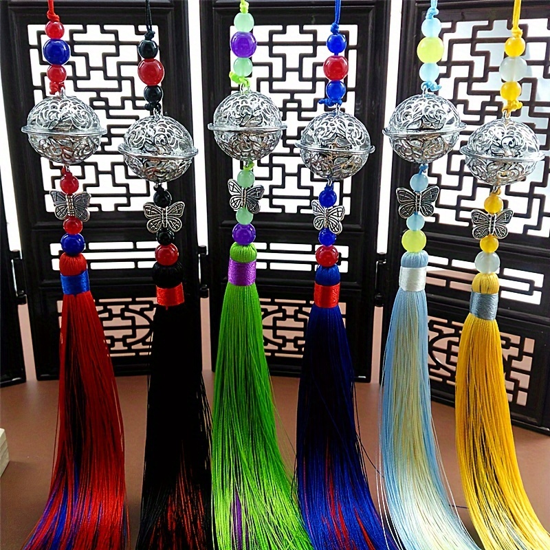 

1pc Oriental Tassel Pendant, Bell Pendant That Can Luck, Multifunctional Home Decoration And Holiday Decoration, Classical Fashion Accessories