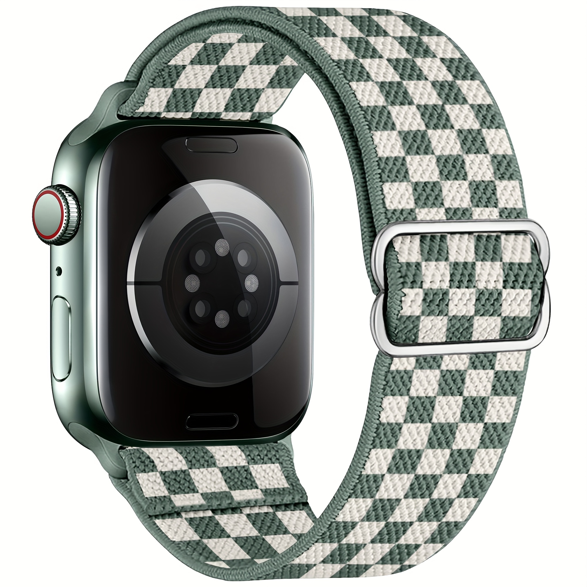 Image of Stretchy Nylon Loop Bands Compatible With Watch 38mm 40mm 41mm 42mm 44mm 49mm Adjustable Soft Elastics Strap Compatible With Watch Se Ultra Iwatch Series 9/8/7/6/5/4/3/2/1
