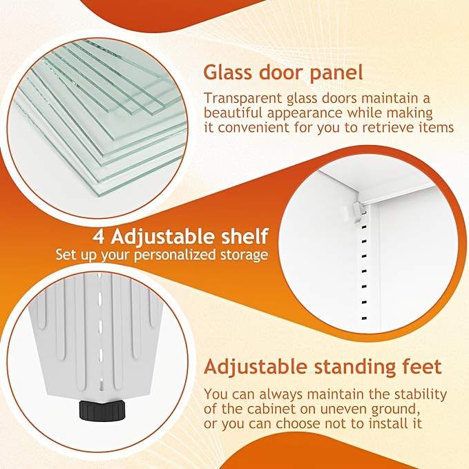 Metal Glass Display Cabinet - image 2