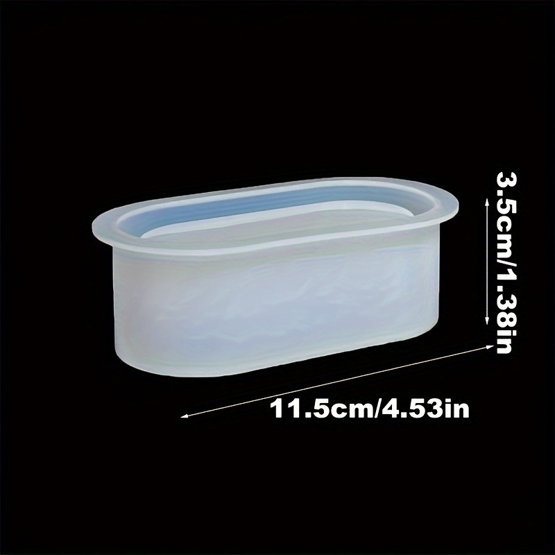 Multifunctional Silicone Molds Crafts - Rectangular And Oval Storage Boxes, Planters, Boxes, Gypsum Cement, Epoxy Resin And Plaster Casting Molds