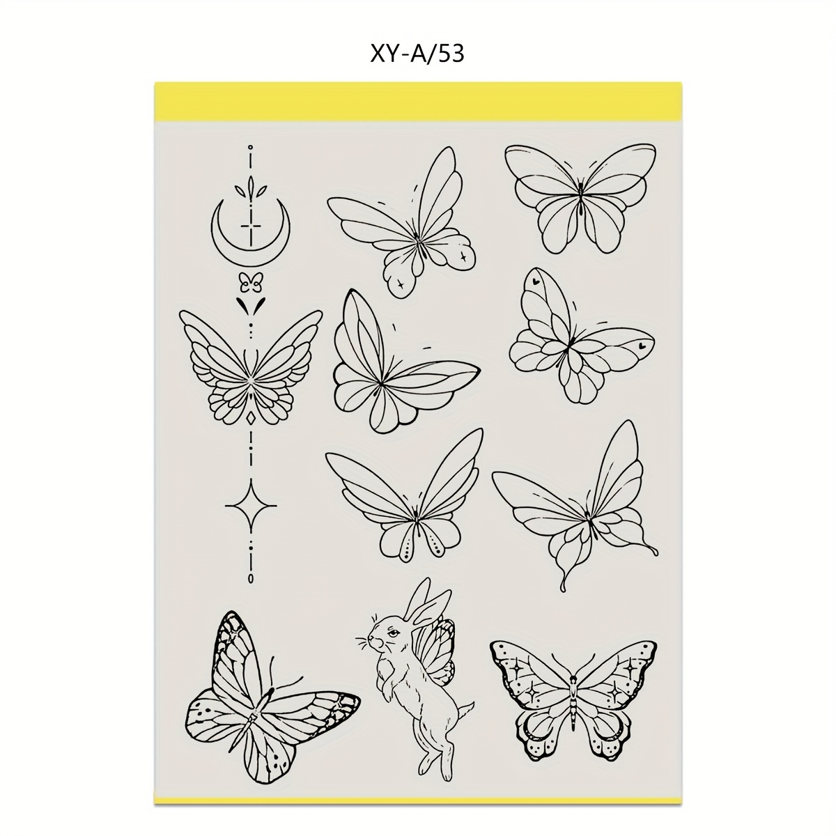 tattoo transfer paper special   art stickers pre printed small pattern combination line drawing   base plate tattoo artist tracing transfer pictures multiple styles   used