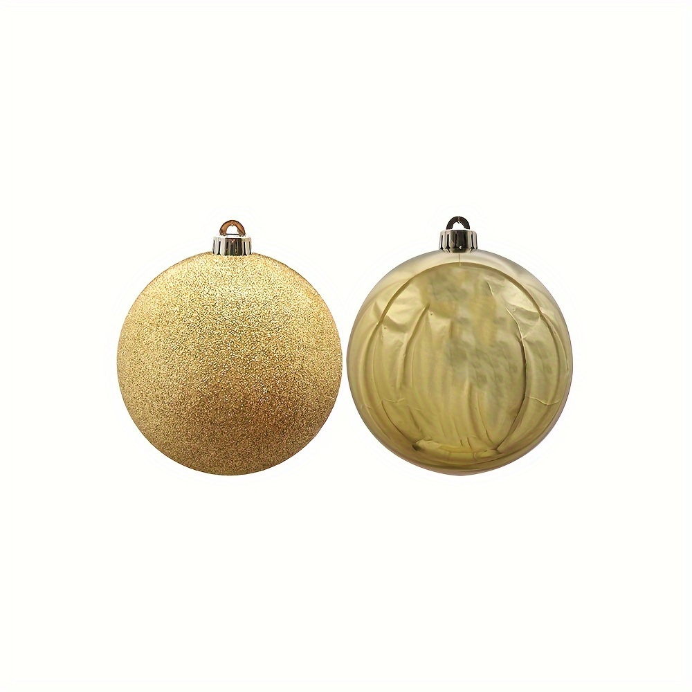 

Set Of 2/15cm + Christmas Ball Ornaments/golden