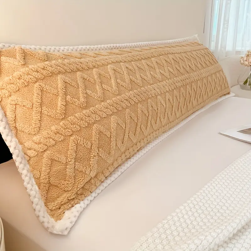 couples matching pink geometric pattern pillow covers soft polyester zip closure machine washable for bed decor bed geometric pattern pillows zippered pillowcase Product details 4