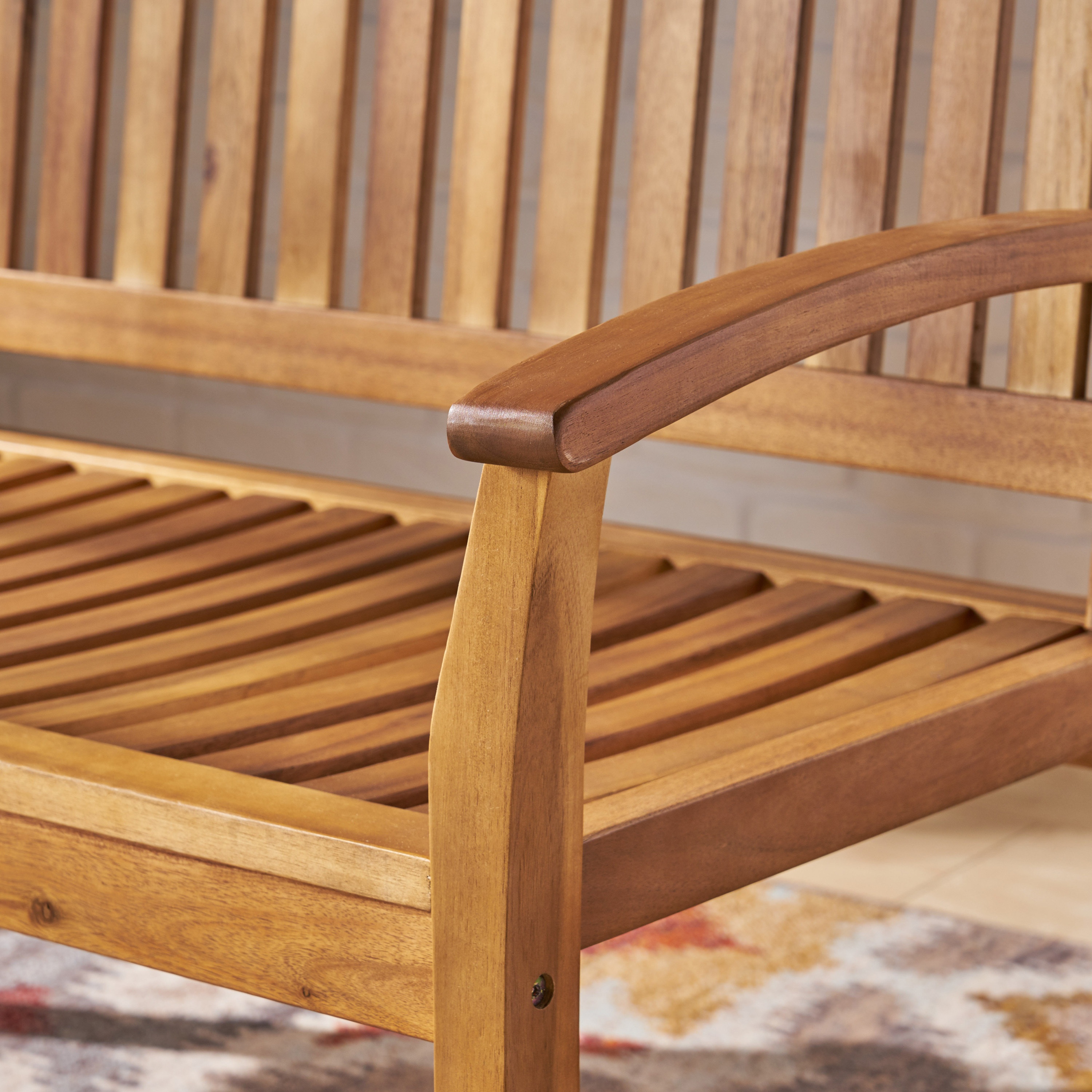 Outdoor Wood Garden Bench, 50
