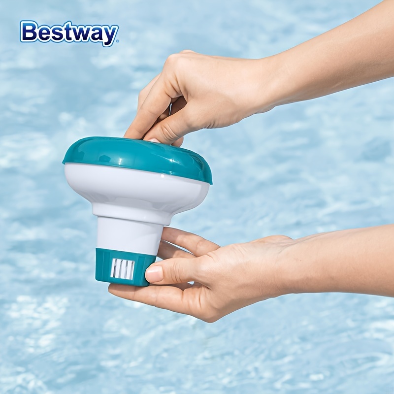 

Bestway 5-inch Floating Chlorine Tablet Dispenser - Hot Tubs, Pools, & Spas, Pet Material, Green