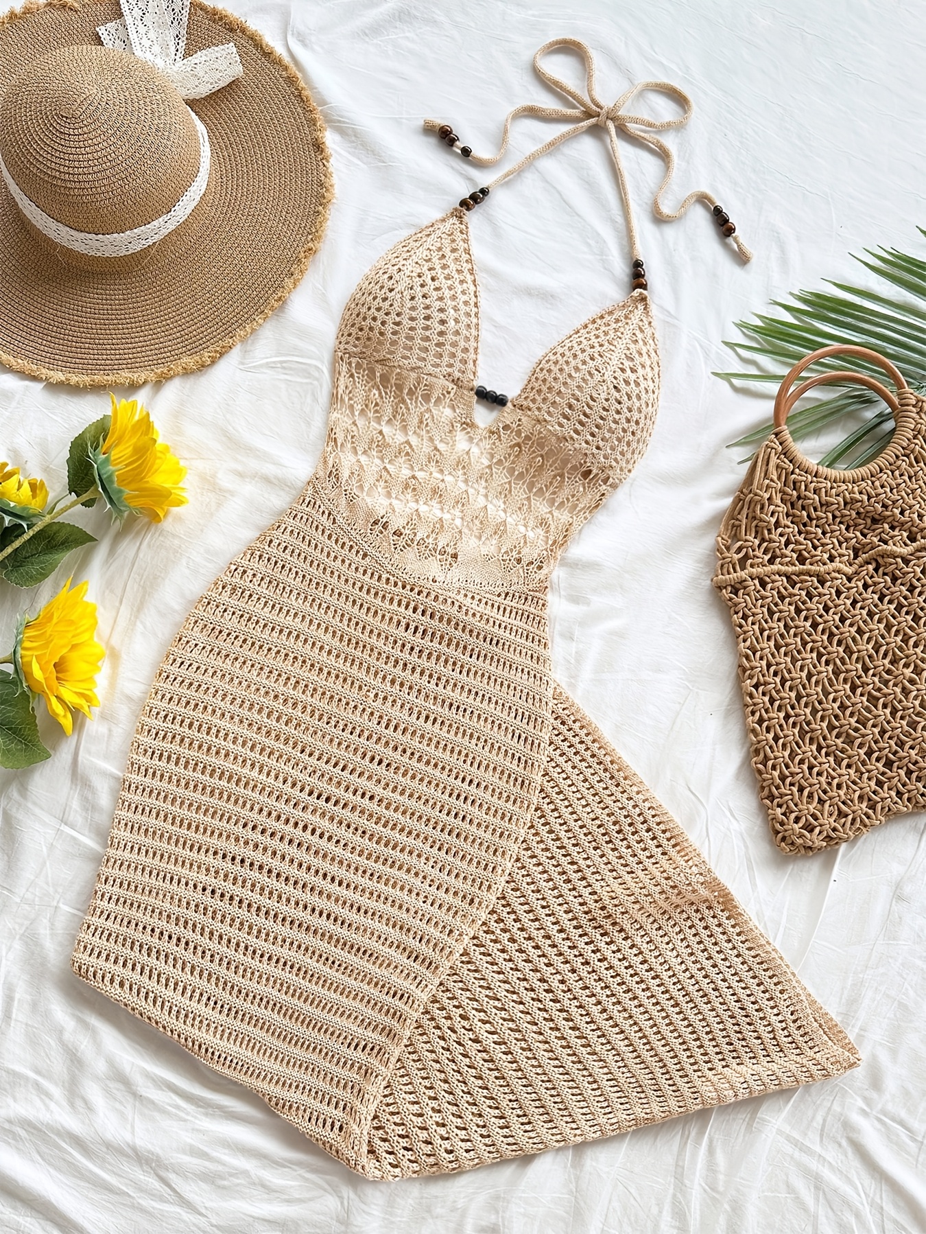 beach dress for women maxi Lace Beach Maxi Dress main image 1