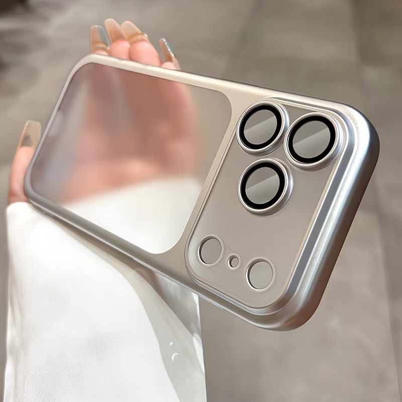 [Ultra-Thin Matte Case] Ultra-Thin Matte Transparent Case For Iphone 17 Pro Max, 17Pro, And 17Promax, Featuring A Hard PC Cover And Lens Film