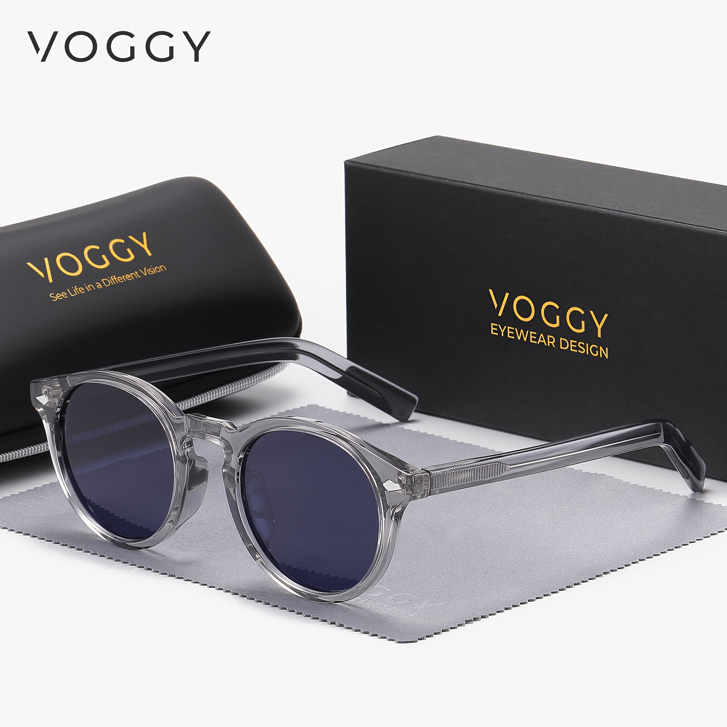 

Voggy Polarized Fashion Glasses For - Tr90 Frame, Driving, Fishing, Cycling & Travel