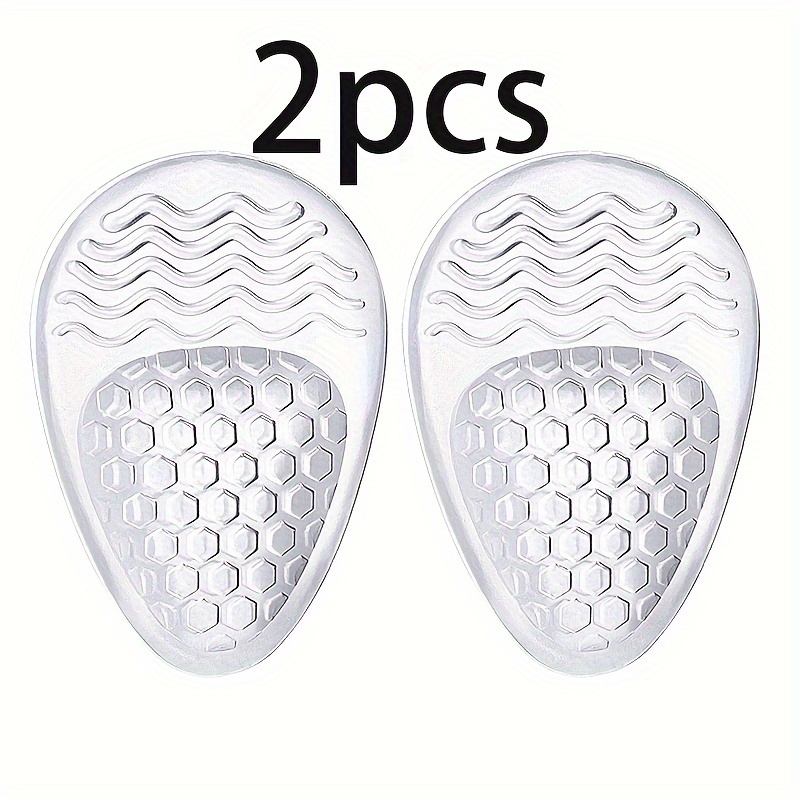 E-shop 1 Paar Anti-Rutsch Transparente Silikon Vorfußpolster, für hohe Schuhe